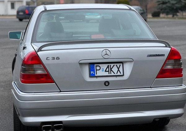 Mercedes-Benz Klasa C cena 89000 przebieg: 113400, rok produkcji 1995 z Konin małe 352